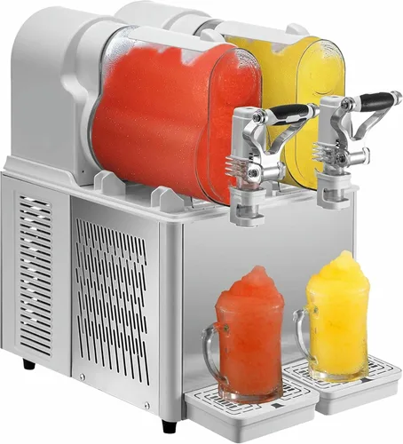 Miniatura 9 de Máquina comercial de granizado de 3/6/9L, máquina para hacer granizados de -2 ~ -44.6 °F, máquina de granizado de hielo con pantalla LED