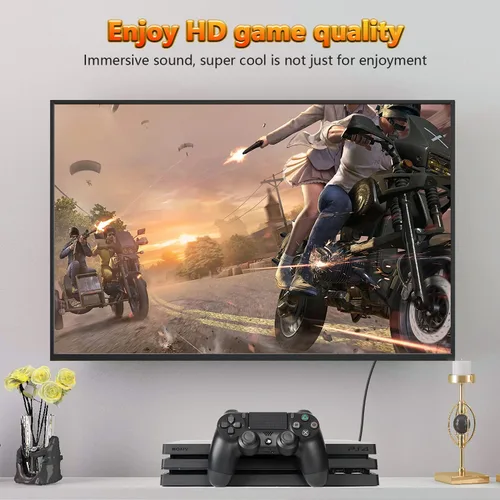 Miniatura 7 de Paquete de 10 cables HDMI de 3 pies, cable trenzado HDMI de alta velocidad de 18 Gbps, 1080p a 60 Hz, Dolby TrueHD, compatible con laptop, monitor