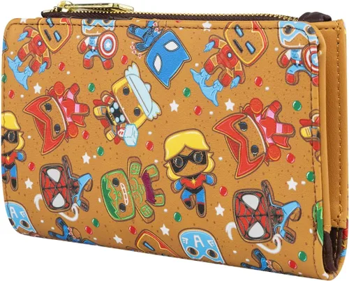 Miniatura 4 de Loungefly Mini mochila Varios colores Cartera de pan de jengibre Marvel