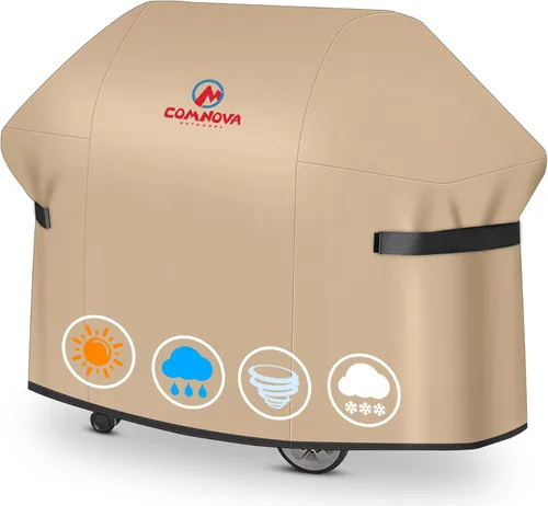 Miniatura 13 de Comnova Cubierta para Parrilla de 30 Pulgadas - 7105 Cubiertas de BBQ para Parrilla de Gas Weber Spirit 210 Resistente e Impermeable, Cubierta