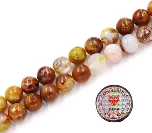 Miniatura 109 de Cuentas de piedras preciosas para la fabricación de joyas, cuentas de monedas facetadas de piedra natural piedra de sangre africana de 0.236 in