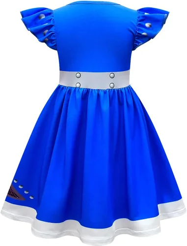 Miniatura 4 de Zombies Alien Girls Blue Dress for Girls