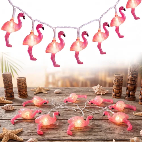 Miniatura 15 de Luces de calabaza de Halloween para exteriores, 2.6 m enchufables, luces de cadena naranjas para decoración de Halloween con 10 luces LED de Jack O