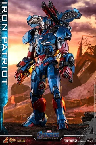 Miniatura 2 de Obra maestra de la película DIECAST Avengers: End Game, figura a escala 1/6, Iron Patriot