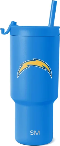 Miniatura 27 de Simple Modern - Vaso de 30 oz con tapa abatible y tapa con pajita Arizona Cardinals