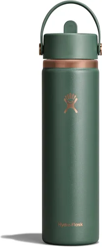 Miniatura 59 de Hydro Flask Botella de agua – Acero inoxidable aislado – Tapa flexible con popote de boca ancha, antiderrames, a prueba de fugas y recargable en 32