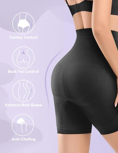 Miniatura 3 de Pantalones cortos moldeadores para mujer con control de abdomen