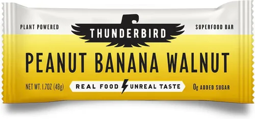 Miniatura 8 de Thunderbird Bars - Bocadillo energético, sin gluten con proteínas, comida real saludable, paleo vegano sin OGM, sin azúcar añadida, sabor Yaupon