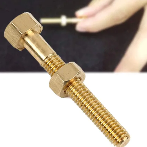 Miniatura 5 de MilesMagic Mago Micro Psíquico Tuerca Fuera de Perno Tornillo Truco de Cerca Mentalismo Tornillo Giratorio en Movimiento de Cerca Ultimate Magic