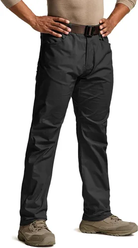 Miniatura 10 de CQR – Pantalones tácticos elásticos tipo cargo para hombre, resistentes al agua, de tela ripstop (antidesgarros), ligeros, ideales para uso diario