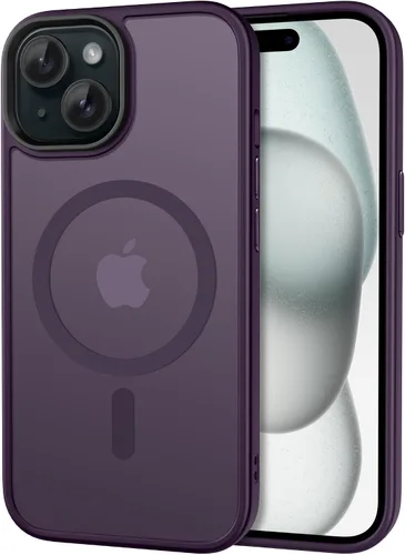 Miniatura 36 de CACOE Funda magnética para iPhone 12 y iPhone 12 Pro de 6.1 pulgadas - Compatible con MagSafe y soporte magnético para teléfono en el automóvil,