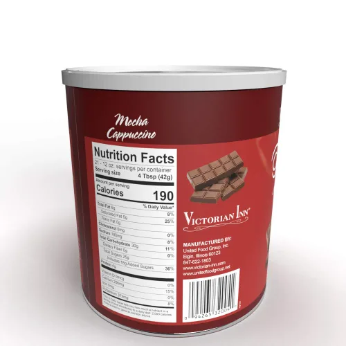 Miniatura 3 de Victorian Inn Cappuccino instantáneo - Sabor moca - Mezcla de café rica y aterciopelada - Perfecto para caliente, frío o mezclado - Ideal como crema