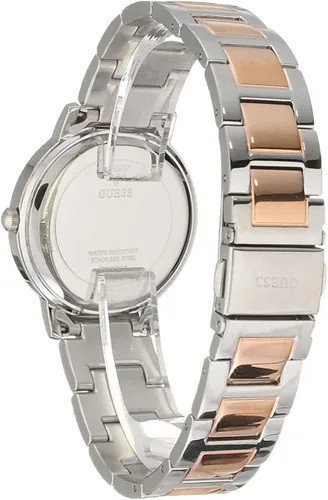 Miniatura 3 de GUESS Reloj clásico para mujer de 1339in Tono plateadooro rosa