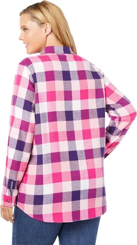 Miniatura 3 de Woman Within - Camiseta de franela clásica para mujer, de talla grande