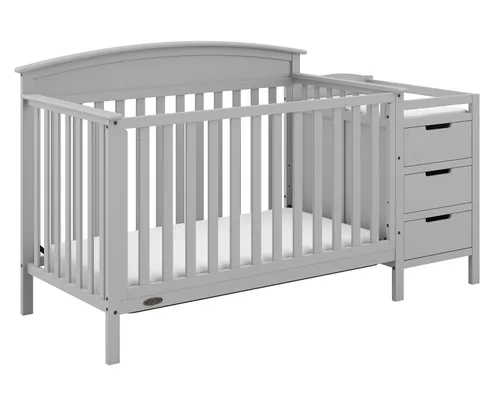 Miniatura 21 de Graco Benton - Cuna convertible 5 en 1 con cajón, certificado GREENGUARD Gold, se convierte de cuna de bebé a cama infantil, sofá cama y cama