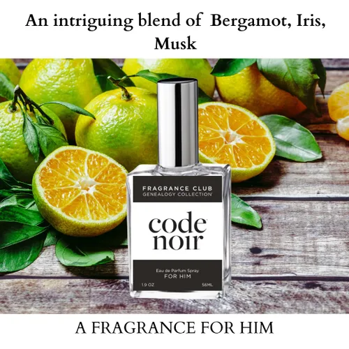 Miniatura 3 de Code Noir Luxury Inspired 1.9 oz EDP Fresh Woody Amber Fragancia para hombre