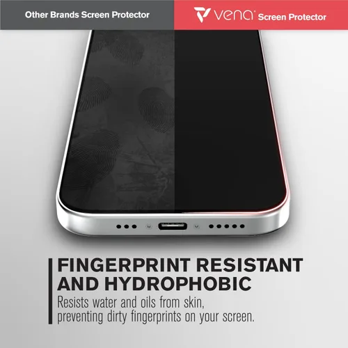 Miniatura 5 de VENA Protector de pantalla de vidrio templado ultra transparente HD compatible con Apple iPhone 15 Pro Max (6.7 pulgadas) – 3 paquetes