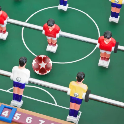 Miniatura 8 de BQSPT - Pelotas de futbolín de 1.28 pulgadas (1.260 in), pelotas de fútbol de repuesto, 16 unidades, futbolín multicolor, oficial, mini pelota