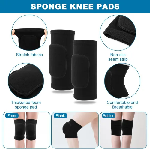 Miniatura 3 de Almohadillas para brazos y rodilleras de voleibol, accesorios de voleibol, manga para antebrazo, almohadillas de tion, suave manga de tren