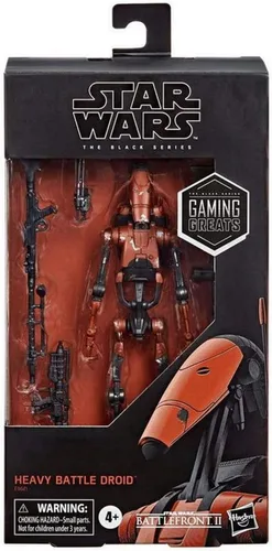 Miniatura 2 de Star Wars The Black Series Gaming Greats Battlefront II Heavy Battle Droid E9621 6 pulgadas Exclusivo