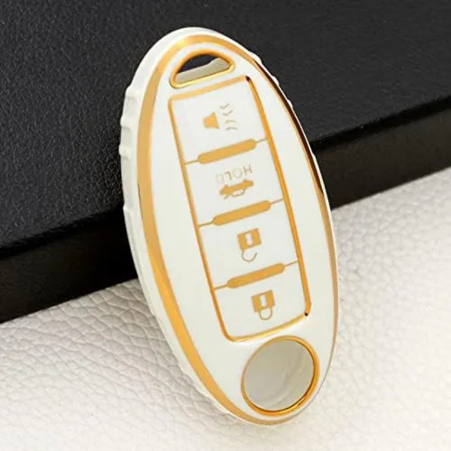 Miniatura 3 de TPU Car Remote Key Case Cover Shell, for Nissan Qashqai J10J11 X-Trail T31T32 Kicks Tiida Pathfinder Murano Note Juke for Infiniti B-green Only Case