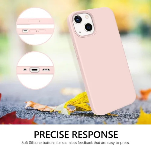Miniatura 337 de GUAGUA Funda compatible con iPhone 17 Pro Max de 6.9 pulgadas, silicona líquida, goma de gel suave, delgada, forro de microfibra delgada