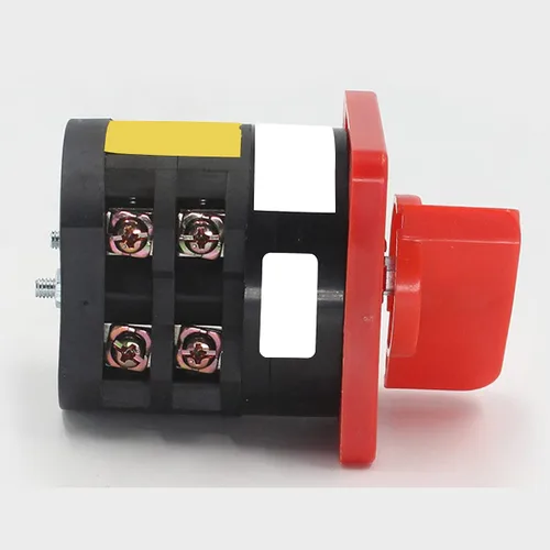 Miniatura 4 de Interruptor selector de cambio universal, interruptor de transferencia de energía, 2 posiciones 8 terminales, HZ5D-20/4 L03 380V 20A Motor