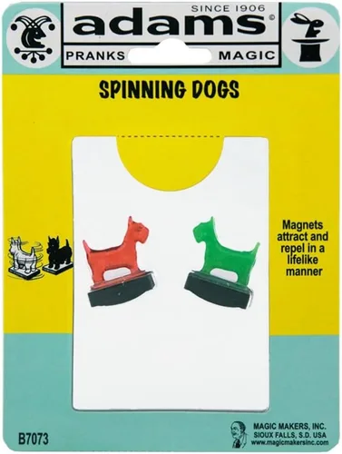 Miniatura 5 de Magic Makers - Bromas y magia de Adams - Perros giratorios - Juguete mágico clásico novedoso