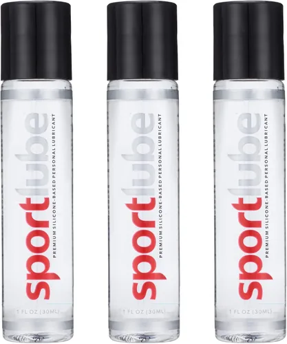 Lubricante de silicona premium (1 onza (paquete de 3)) – Lubricación sexual personal para hombres y mujeres – Larga duración, hipoalergénico,