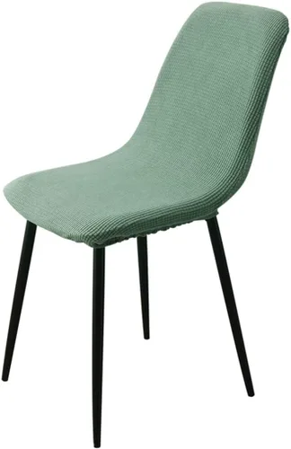 Miniatura 12 de Juego de 4/6/2 fundas elásticas de terciopelo para sillas de comedor, fundas de silla de comedor, estilo moderno, universal, sin brazos, protector