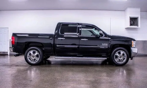 Miniatura 4 de Muzzys (Set de Dos) Insignias Texas Edition 3M de Cromo y Negro Adhesivas para GMC Sierra Chevy Silverado Sierra Suburban Tahoe Ford F150 Dodge Ram
