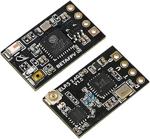 Miniatura 2 de SPARKHOBBY BETA FPV ExpressLRS ELRS Nano 2.4GH z 915MHz Receptor IPEX Interfaz para Control Remoto FPV Drones Partes (Nano RX 2.4G 1PC)