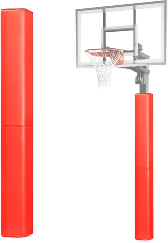 Miniatura 16 de Almohadilla para bastón de baloncesto de 72 pulgadas de alto y 2 y 4 pulgadas de grosor, se adapta a postes de 4 x 4, 5 x 5 pulgadas, 6 x 6