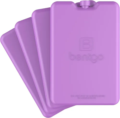 Miniatura 10 de Bentgo Chillers Ice Packs: diseño delgado y reutilizable de enfriamiento de congelación rápida mantiene la comida fresca en loncheras, bolsas