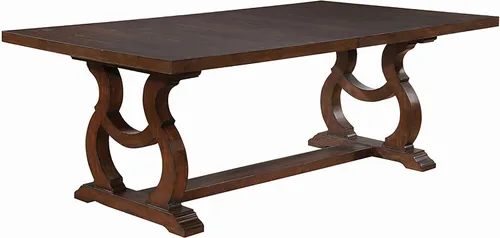 Coaster Furniture Glen Cove Mesa de comedor antigua Java 110311