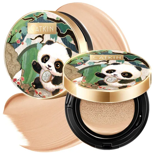Miniatura 16 de Catkin Phoenix Base Cojín con Cobertura Modulable Suero de Maquillaje Anti-Envejecimiento, Acabado Satinado Transparente, Repuesto Incluido, Beige