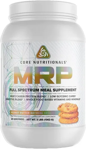 Miniatura 5 de Core Nutritionals MRP Reemplazo de comidas de espectro completo Mezcla de proteína de suero + mezcla de carbohidratos de bajo índice glucémico