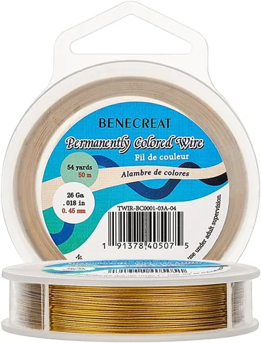 Miniatura 17 de BENECREAT 98 pies 0.02 pulgadas (0.5mm) alambre de cuentas de 7 hebras negro alambre de acero inoxidable recubierto de nailon para collar, pulsera