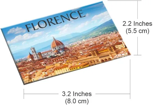 Miniatura 2 de Imán Italia de Florencia 2x3 pulgadas