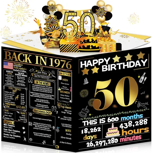 Miniatura 51 de Joycard Tarjeta de cumpleaños número 11 para niña y niño, regalo emergente 3D de feliz cumpleaños para hija e hijo, divertidas decoraciones