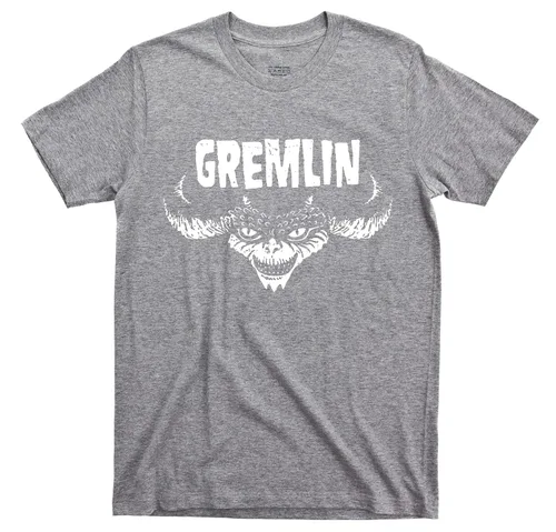 Miniatura 4 de Gremlin T Shirt Horror Punk Rock N Roll Heavy Metal Concert Movies Tee (XL, Charcoal)