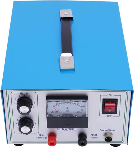Miniatura 10 de Máquina de soldadura por puntos de joyería Máquina de soldadura de platino de oro y plata 110A 110V Soldador por puntos de joyería Máquina
