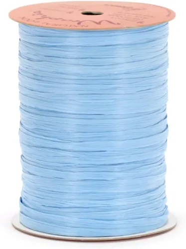 Miniatura 44 de Berwick Offray Cinta de rafia mate de 1/4" de ancho, verde manzana, 100 yardas, 0.276 in