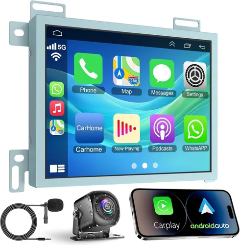 Miniatura 8 de Radio de coche 4G+64G de 8 núcleos para Dodge 2013-2018 RAM 1500/2500/3500 (CA manual y automática), pantalla táctil IPS de 9 pulgadas estéreo