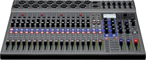 Miniatura 8 de Zoom LiveTrak L-20 Mezclador/Grabadora Multipista para músicos, 20 entradas/22 canales, 6 salidas de auriculares/monitor, interfaz de audio USB