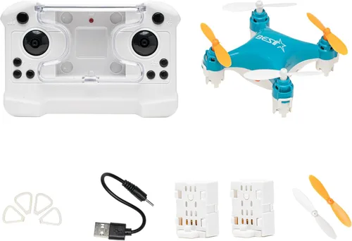 Miniatura 9 de Drone Mini Aviones de Control Remoto Nuevo Juguete para Niños Micro Aviones Altura Fija Quadcopter Gadget Electrónico (Versión Doble Batería-Negro)
