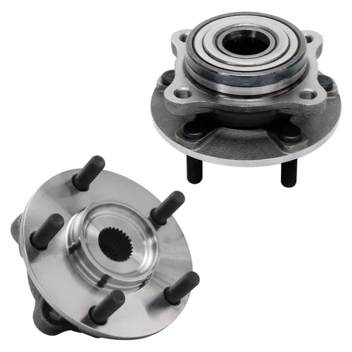 Miniatura 33 de Detroit Axle - Kit de cubo de rodamiento de rueda delantera FWD 2pc para Chevrolet Aveo Aveo5 Spark Pontiac G3 Wave Wave5, reemplazo del cojinete