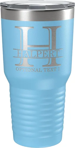 Miniatura 10 de Vaso personalizado de acero inoxidable aislado con tapa de 30 onzas (17 colores) con recubrimiento en polvo, grabado personalizado, idea de regalo
