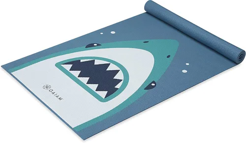 Miniatura 5 de Gaiam Tapete de Yoga para Niños, Tapete de Ejercicio, Yoga para Niños con Estampados Divertidos - Tiempo de Juego para Bebés, Niños Pequeños Activos