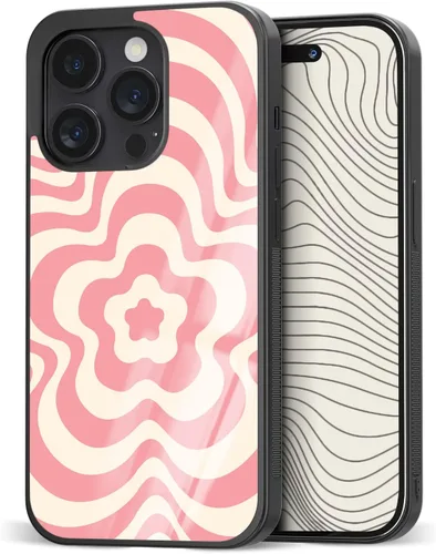 Fundas de teléfono con estampado de flores, Kawaii para niñas, estéticas para iPhone 5 6 7 8 11 12 13 14 15 16 Pro Max Plus Mini X, para Samsung